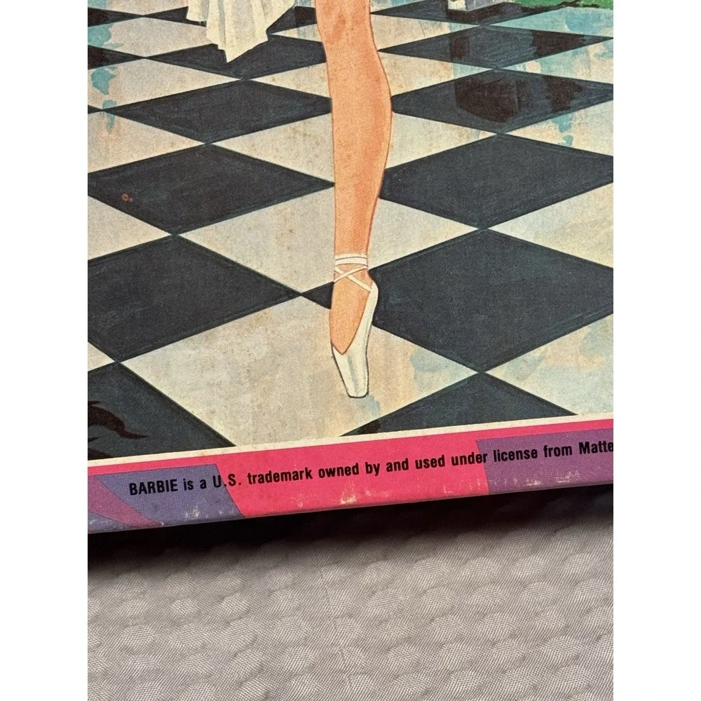 Vintage 1980 Barbie Jigsaw 100 Large Piece Puzzle New Never Opened Whitman 4678